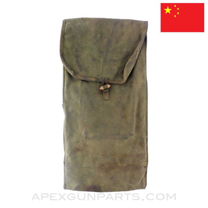 Chinese Goryunov SG-43 Gunners Kit Canvas Pouch, w/ Shoulder Strap *Good*