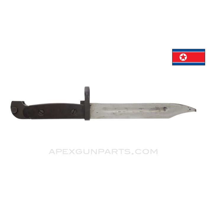 North Korean Type 68 AKM Bayonet, No Scabbard *Fair* 