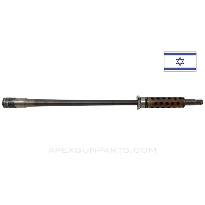 Israeli DROR LMG Barrel, 23.25", Israel Military Defense, Johnson Arms, Late Style Flash Hider, 7.92X57 / 8MM Mauser *Very Good* 