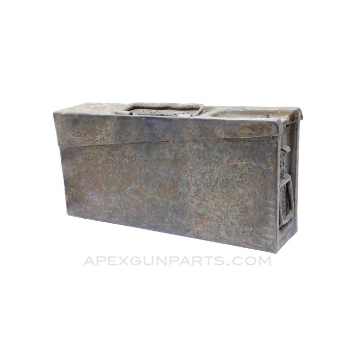 MG Ammo Can, Bent/Missing Handles, Rusty, *As-Is* 