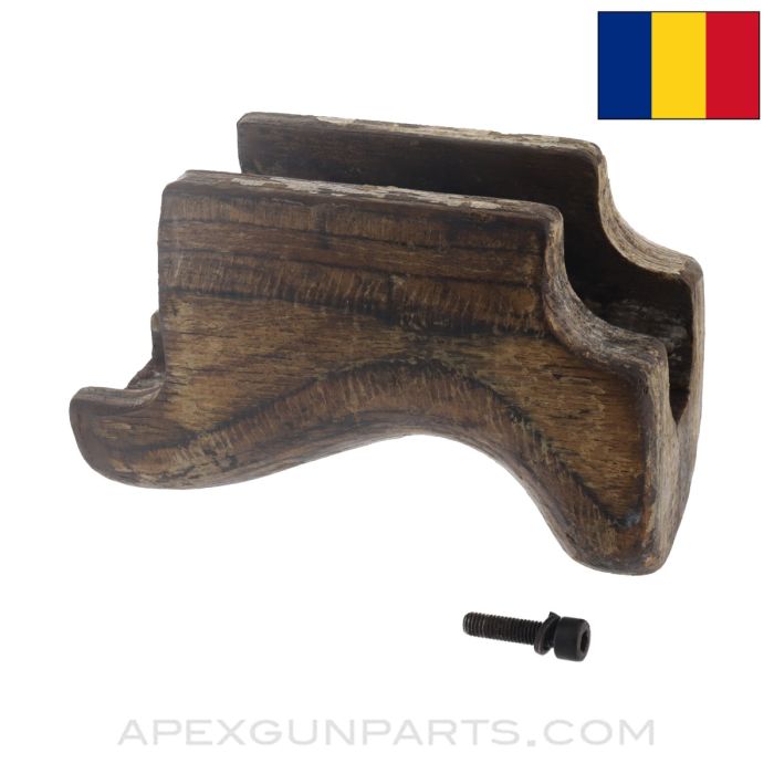 Micro Draco / AK Pistol Handguard, w/ Mounting Screw & Bushing, Laminate Wood *Good*