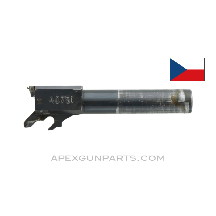 CZ-100 Pistol Barrel, 3.5", 9mm *Very Good*