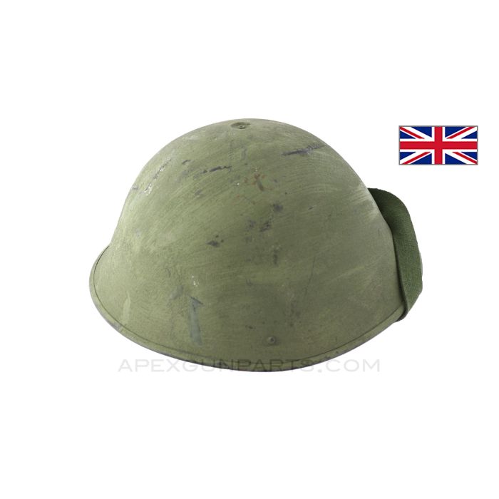 British Mk IV "Turtle Shell" Steel Helmet, No Liner *Good*