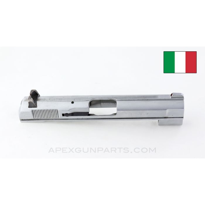 Tanfoglio Combat Pistol Slide, 6.375", Complete, Stainless, 9mm *Good*