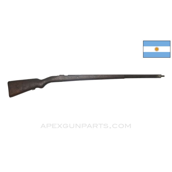 M1909 Argentine Mauser Stock Assembly, 43.5", Wood, Cracked, *Fair*