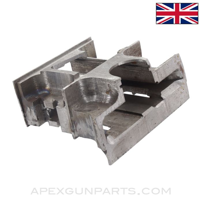 Vickers MG Project Feed Block, No Parts Fitted, Mid Production, Steel *Good*