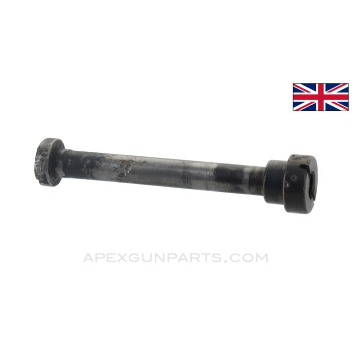 Vickers MG MK1 Rear Cover Pin, w/ MK1 Check Nut, *Good*