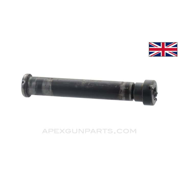 Vickers MG Cross Piece Pin, Mk3, w/ Check Nut *Good*