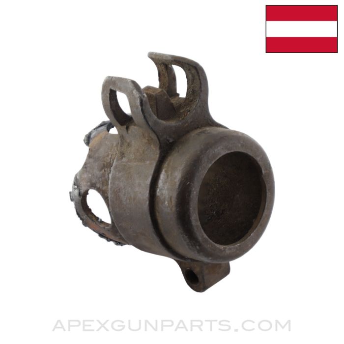 MP34 Front Sight, w/ Front Receiver Piece, *Good* 