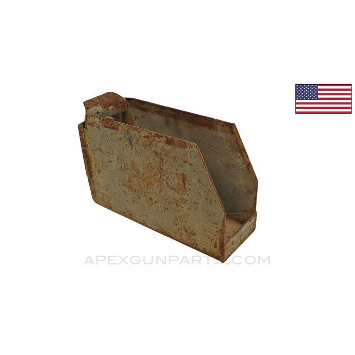 Browning M1917 MG Tripod Ammo Can Holder, No Lid *Fair*