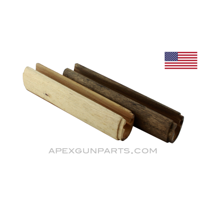 M1 Garand Front Handguards, Light or Dark Wood, Blemished *NOS* 