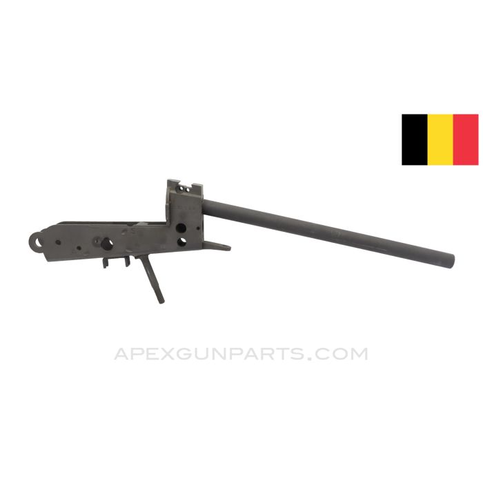 Belgian FAL Lower Receiver, Stripped, w/ Recoil Spring Tube, Refinished *Very Good*