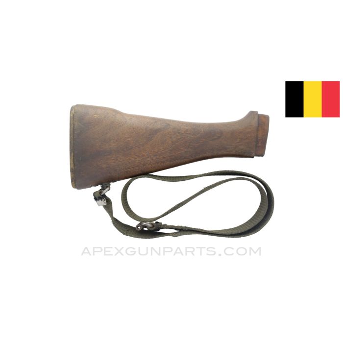 FAL Buttstock, w/ Sling, No Buttpadd, Wood, Type C, *Good*