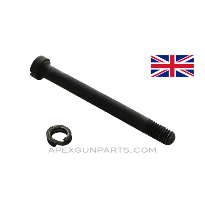 Lee-Enfield #1 Mk3 Rifle Buttstock Bolt and Washer, *Good*