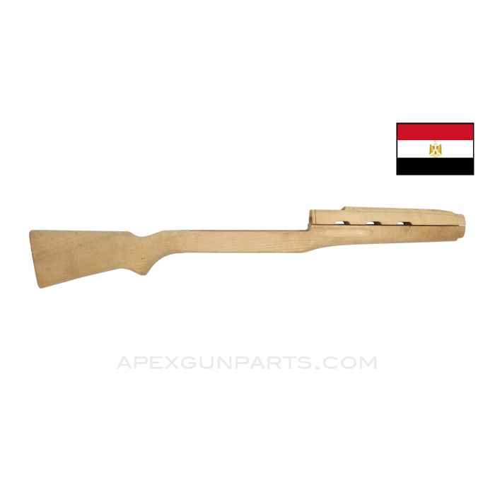 Egyptian Rasheed Carbine Stock, w/ Handguard, Unfinished *NOS*