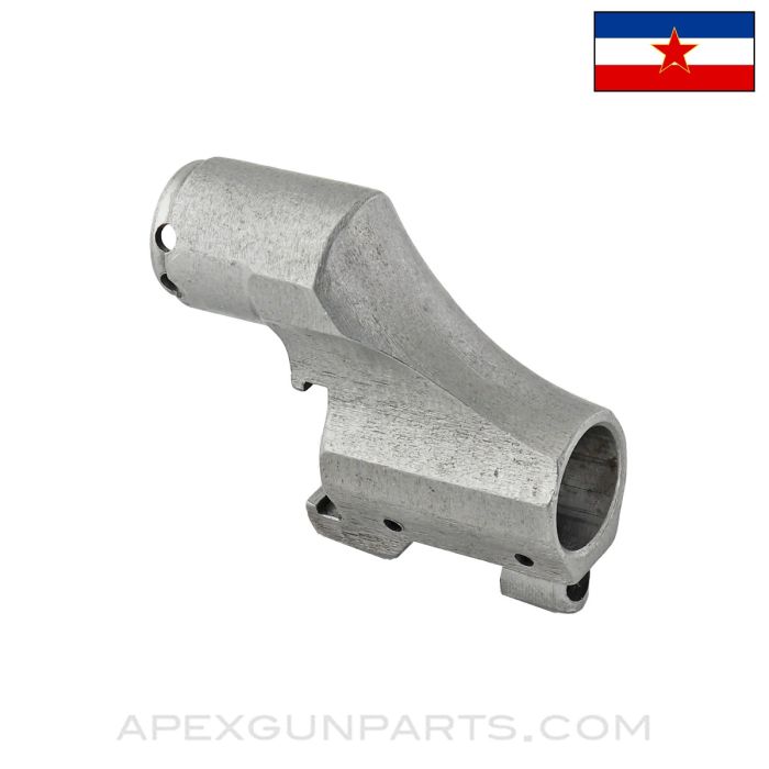 Zastava PAP AK-47 Gas Block, Stripped, In The White *Very Good*