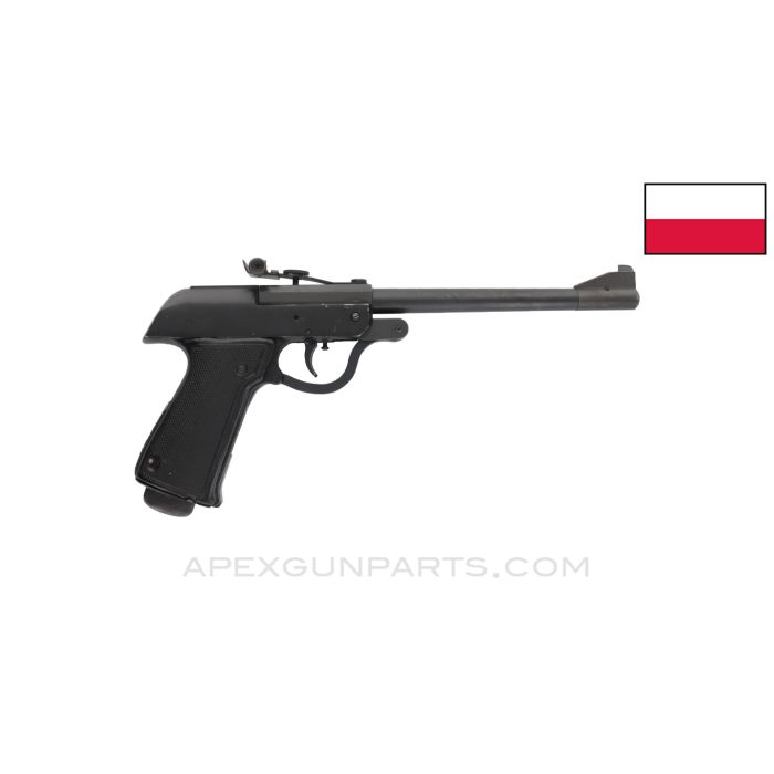 Polish Military WZ1970 Break-Action Barrel Air-Pistol, 4.5mm/.177 Cal, *Good*