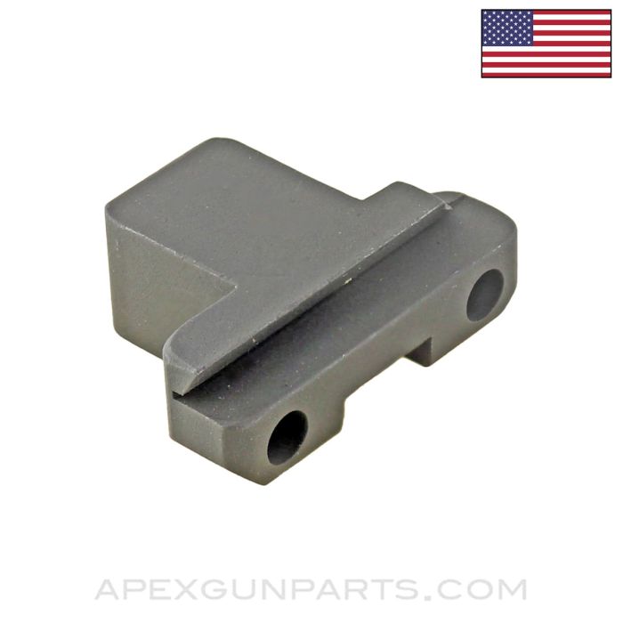Browning M2 .50 Cal. Early Model Rear Sight Scope Mount Dovetail Lockdown Clamp, Parkerized, *NOS*