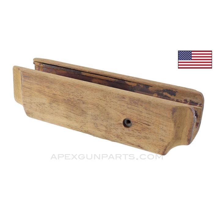 Royal Typewriter 1918A2 BAR Lower Handguard, Stripped, Partially Unfinished Wood *Good*