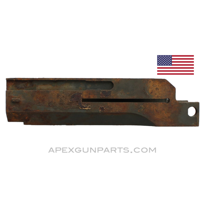 Browning M3 .50 Cal. Buffer Body, Stripped w/ Accelerator Spring Slot, *Fair* 