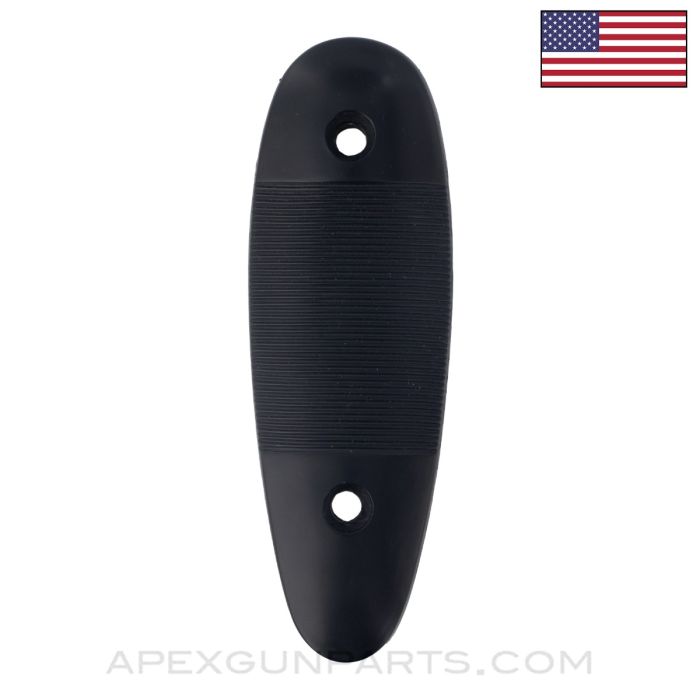 Steven's Model 311 12 Gauge Shotgun Buttplate, Black Polymer *New Manufactured*