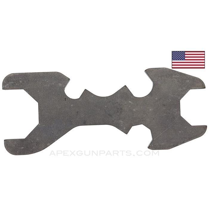 MG-08 08 / 15 Maxim Wrench, In The White, Steel *NEW* US Made