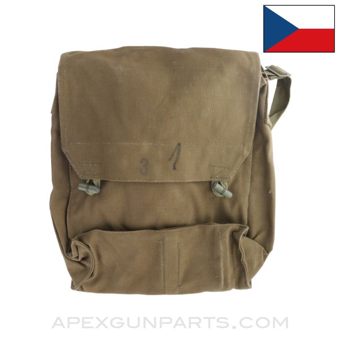Czech Haversack Shoulder Bag, Canvas *Very Good* 