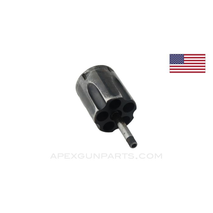 Smith and Wesson .38 Airweight Cylinder Assembly with Extractor *Good*