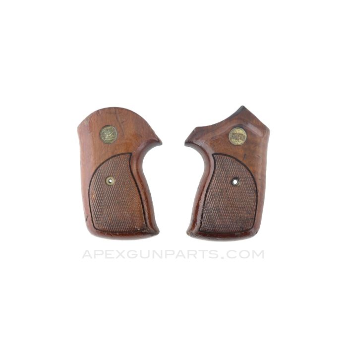 Colt Detective Special Falcon Grips, Wood *Good*