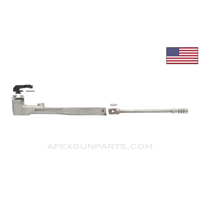 PKM Bolt Carrier w/ Gas Piston Assembly, In the White, U.S. Made 922(r) Compliant Parts, *NEW* 