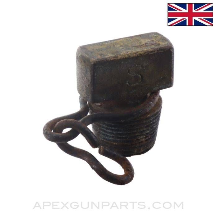 Vickers MG Water Jacket Plug, Brass *Good*