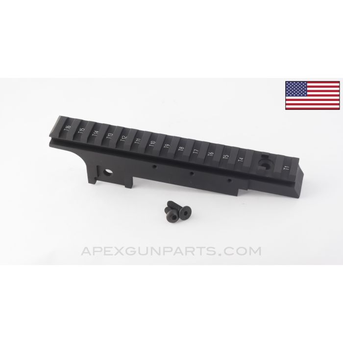 CMMG P90/PS90 Tri-Rail 1913 Mount Center Picatinny Section, w/ Mount Screws *NEW*