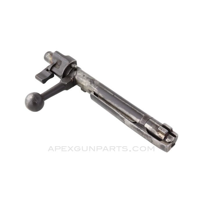 M98 Mauser Bolt Assembly, Complete, Straight Handle, Various MFG, 7.92x57, *Good*