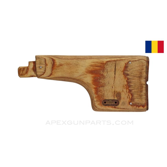 Romanian RPK Project Clubfoot Stock, Stripped, Sanded *As Is* 