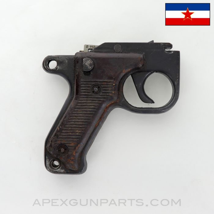 Yugoslavian MG-42 / M53 Grip Housing Assembly, w/ Bakelite Grip Panels *Good*