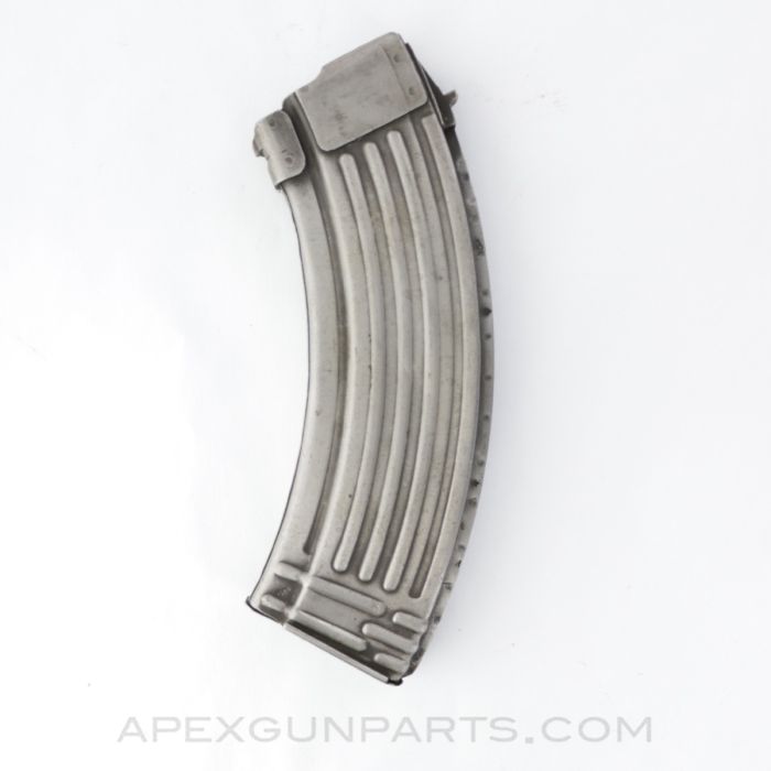 Russian AK-47 Magazine, 30rd, Tula Marked, Stripped Finish, 7.62