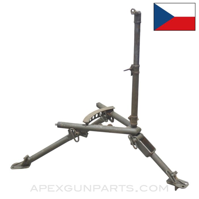 ZB37 Field Tripod Base w/ Anti Aircraft Adapter Extension, No Cradle *Good* 