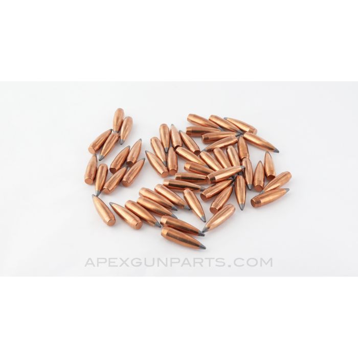 .30 Cal Soft Point Bullets, 165 Grain, 50 Count, *Unused*