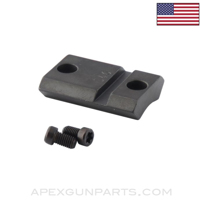 Weaver S46 Scope Mount, w/ Mount Screws, Blued Steel *NEW* 