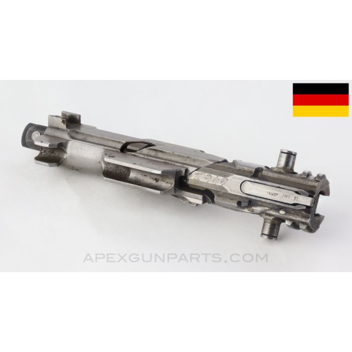 MG-34 Bolt Assembly, No Rollers, Firing Pin & Extractor *Good*