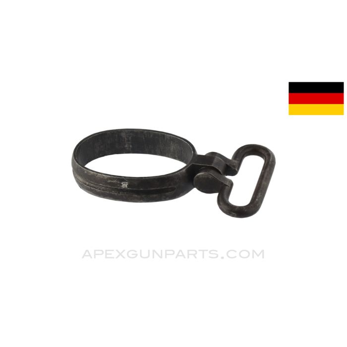 German Gewehr 98 Mauser Rear Barrel Band, WW1 Imperial Marked *Good*