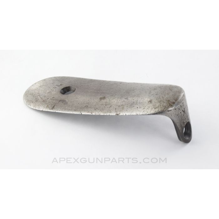 German K98a Mauser Buttplate, "Prussian Schutzpolizei" Kiel Police School *Good*