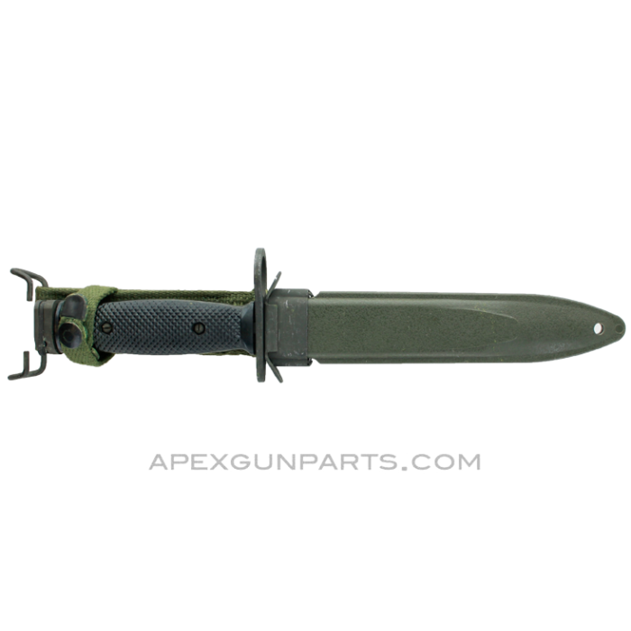 Colt M7 (M16) Bayonet with US M8A1 Scabbard