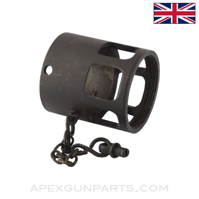 British Vickers MG Muzzle Device Casing w/ Split Pin Assembly *Very Good / Unused* 