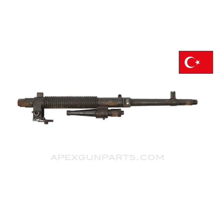 Turkish Hotchkiss M1922 Barrel, Stripped, 21.75", Finned, 8x57, *Good*