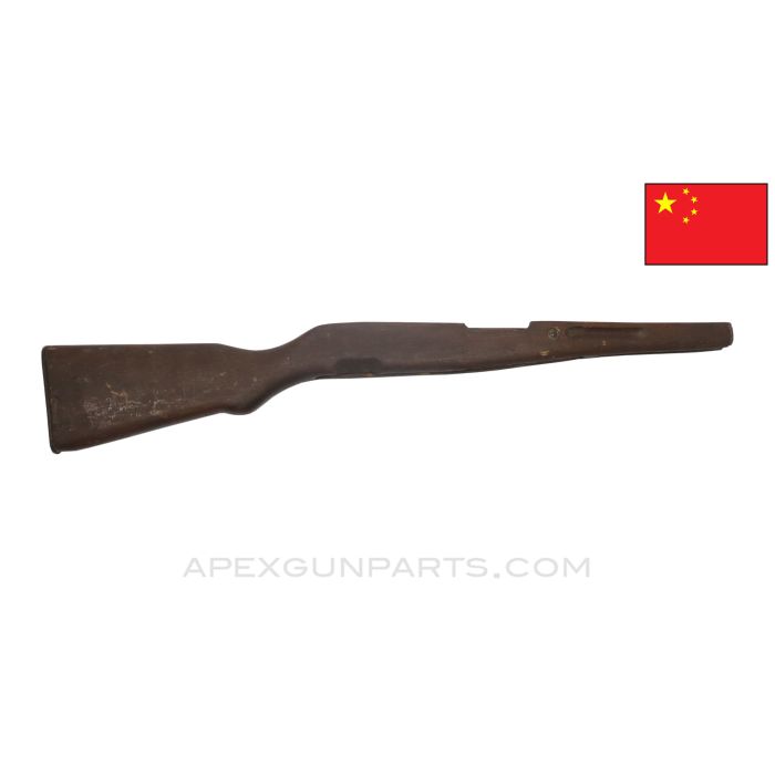 Chinese Norinco SKS Stock, 29", Stripped w/ Buttplate, Repaired, Wood, *Good*