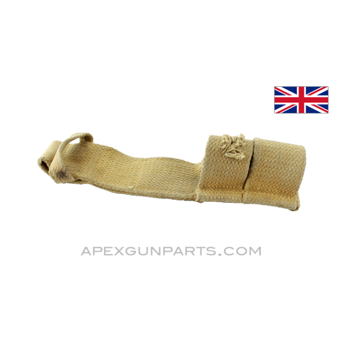 Enfield Bayonet Frog, Khaki Canvas, WW2 *Good*