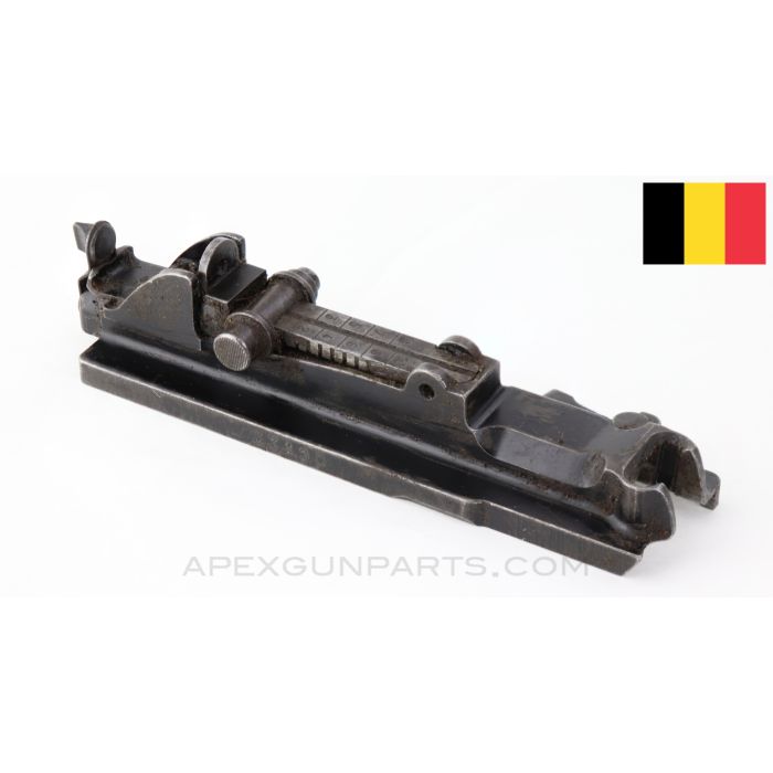 Belgian FN49 Receiver Cover, Complete w/ Rivet Support, .30-06 *Good*