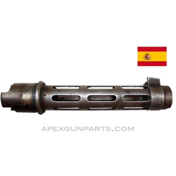 STAR Z-45 Barrel Shroud Assembly, Clipped Front Sight *Good* 