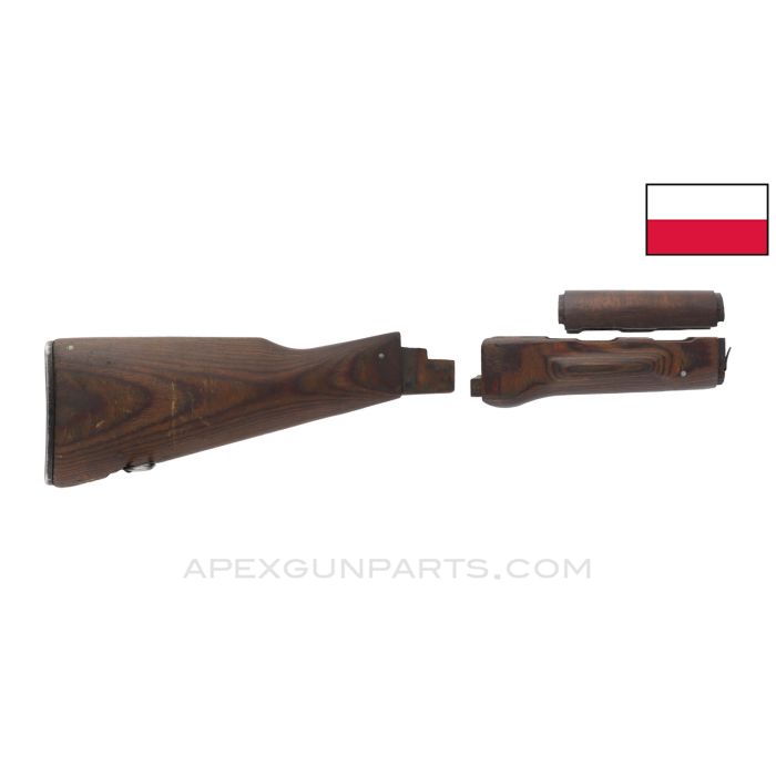Polish AKM Furniture Set, Laminated Wood *Good*